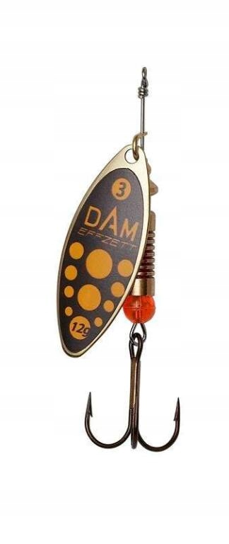 Dam Effzett Błystka Spinner Executor 6g 3 Blacky