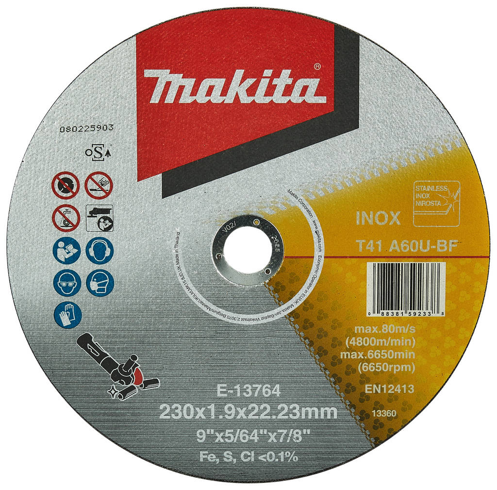 

Tarcza Tnąca 230mm x 22,23mm E-13764 Makita