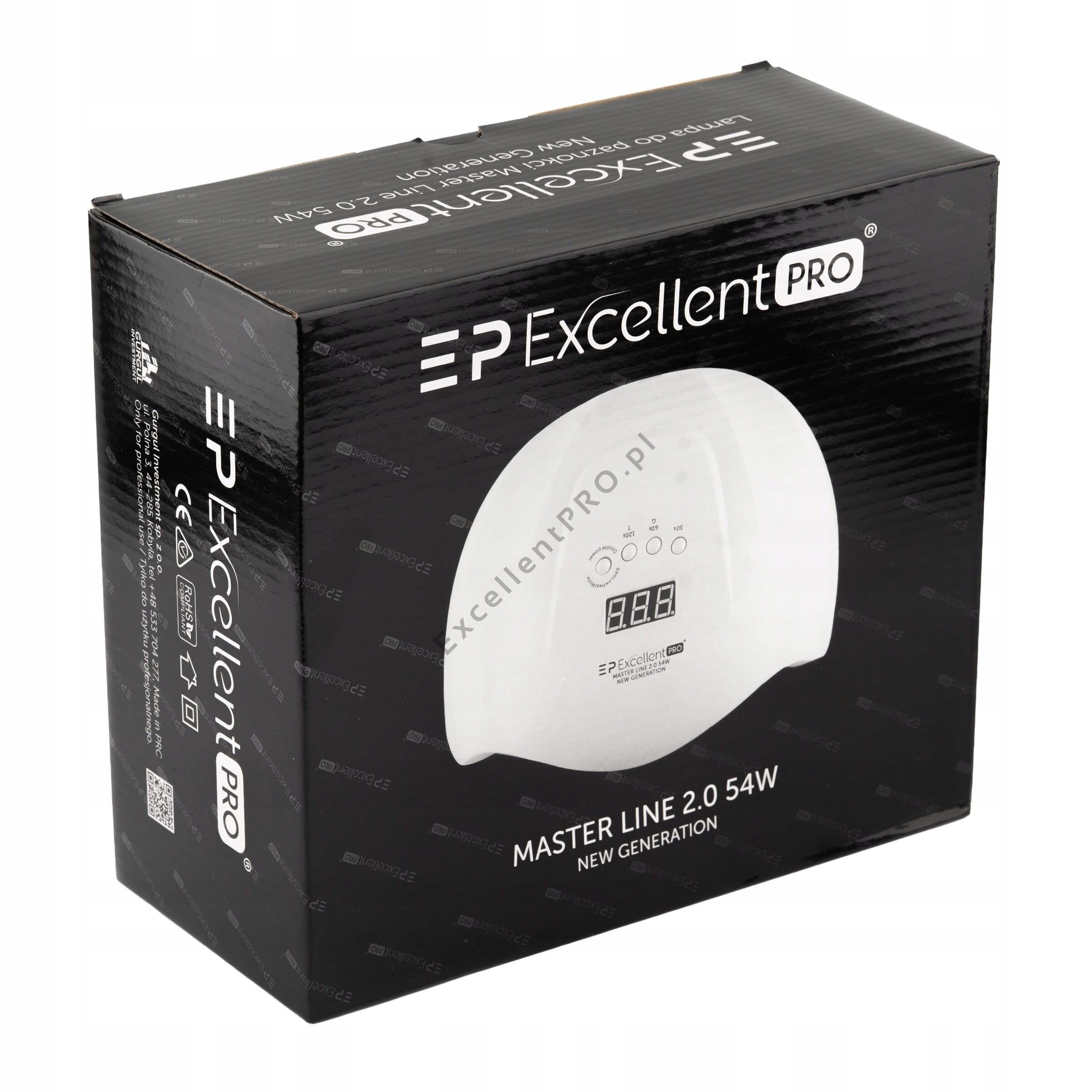 Excellent Pro Lampa na nehty 54W Master line 2.0 bílá