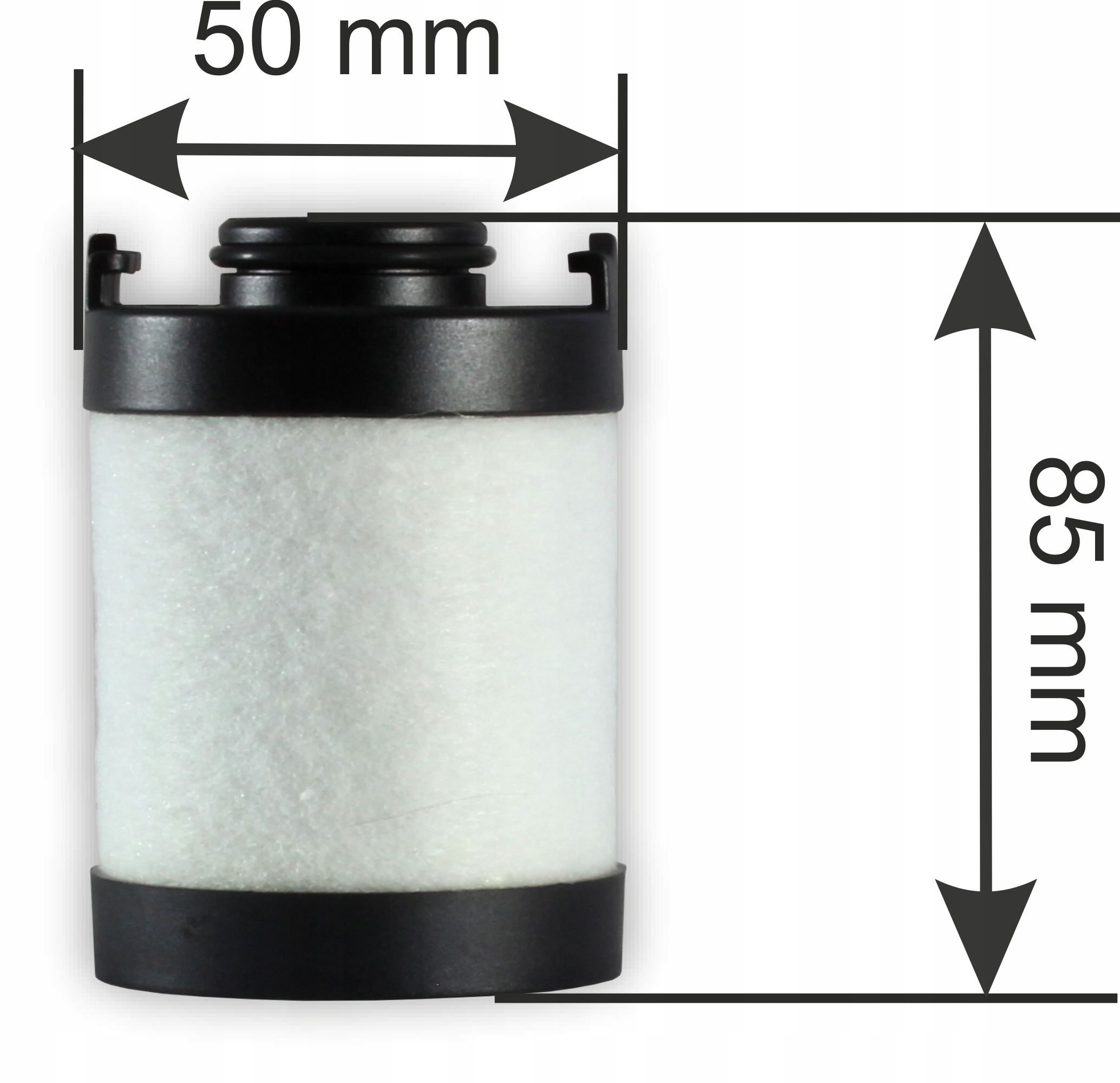 Wkład filtra ATS powietrza M 600 l/min 1/2" EAN (GTIN) 5906150862084