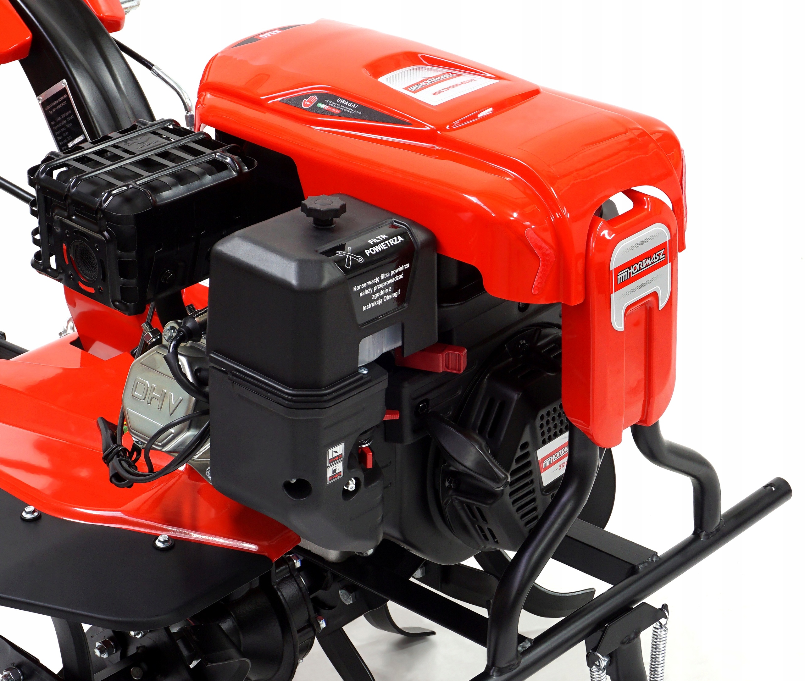 GIGANT GLEBOGRYZARKA Hortmasz 7.0KM DZIK 100cm ŻELIWO+PŁUG OBROTOWY+KOŁA XL Moc silnika spalinowego 7 KM