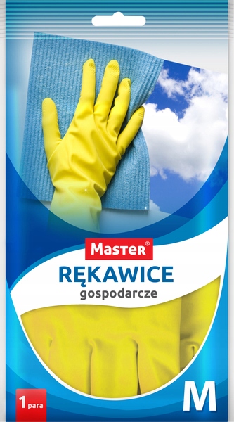 

Rękawice gumowe gospodarcze M