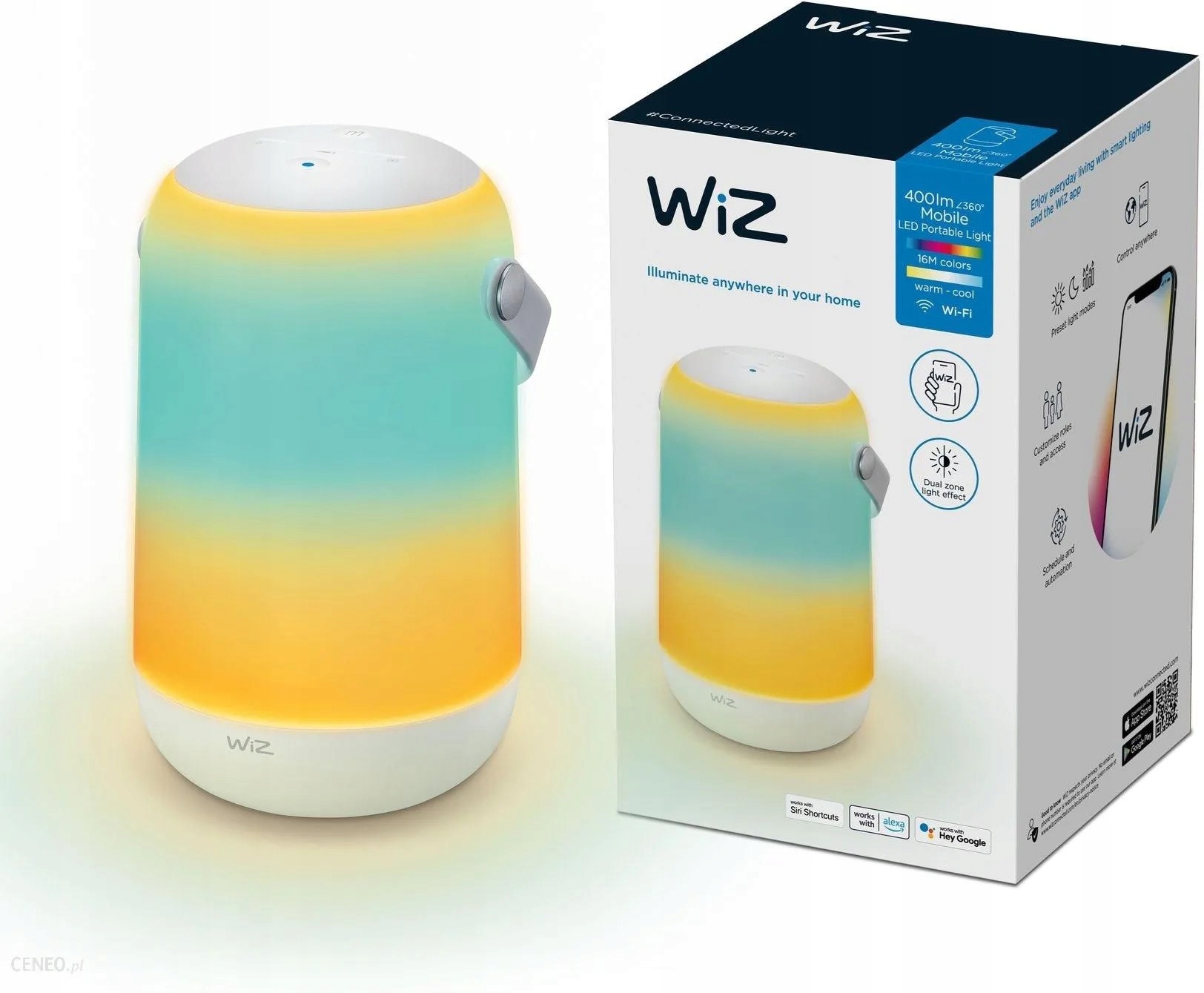 Lampa LED przenośna WiZ Lampka stołowa wifi 13,5 W