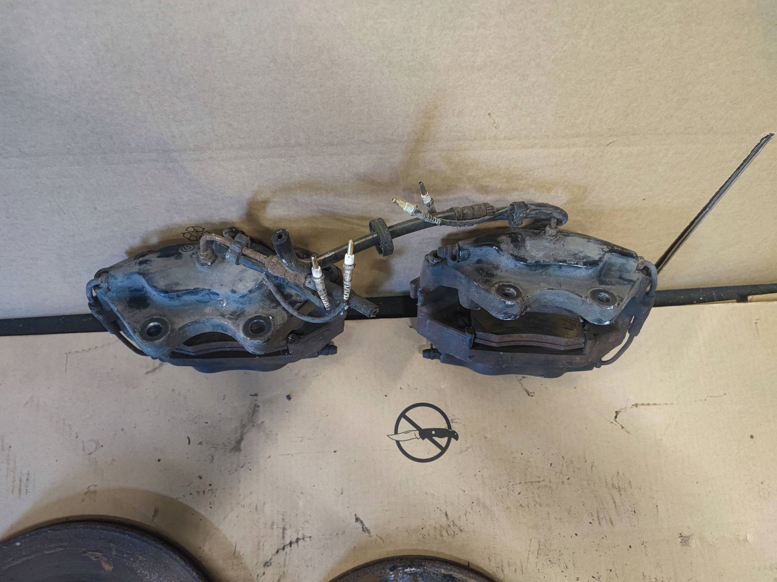 PEUGEOT 406 COUPE 3.0 V6 caliper calipers BREMBO + discs front KOMPLET