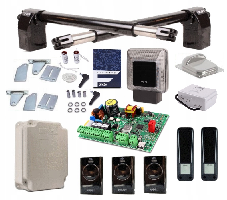 Kompletní Sada Faac 414 Long pohon brány 2 křídel