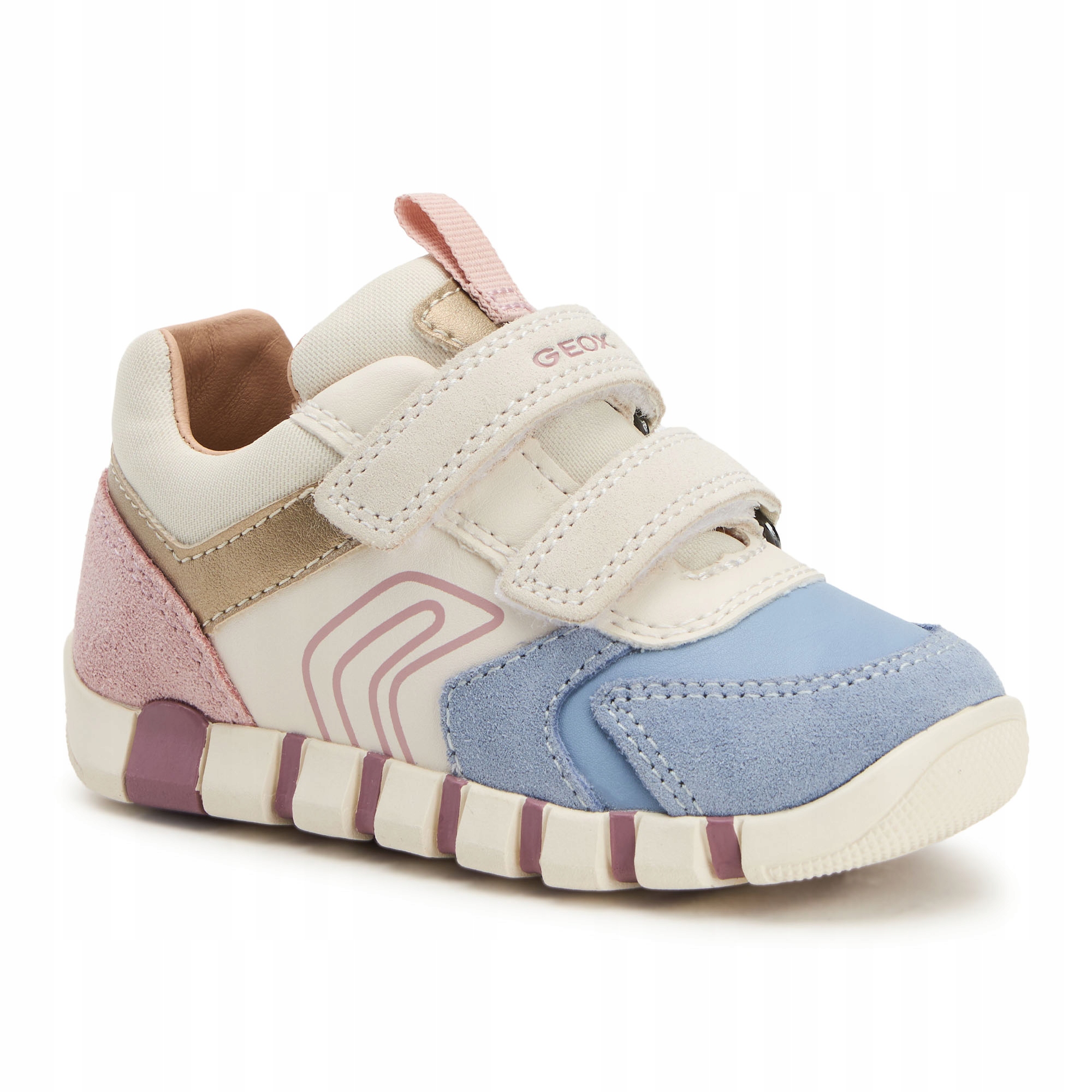 Buty dziecięce Geox Iupidoo avio/rose EU