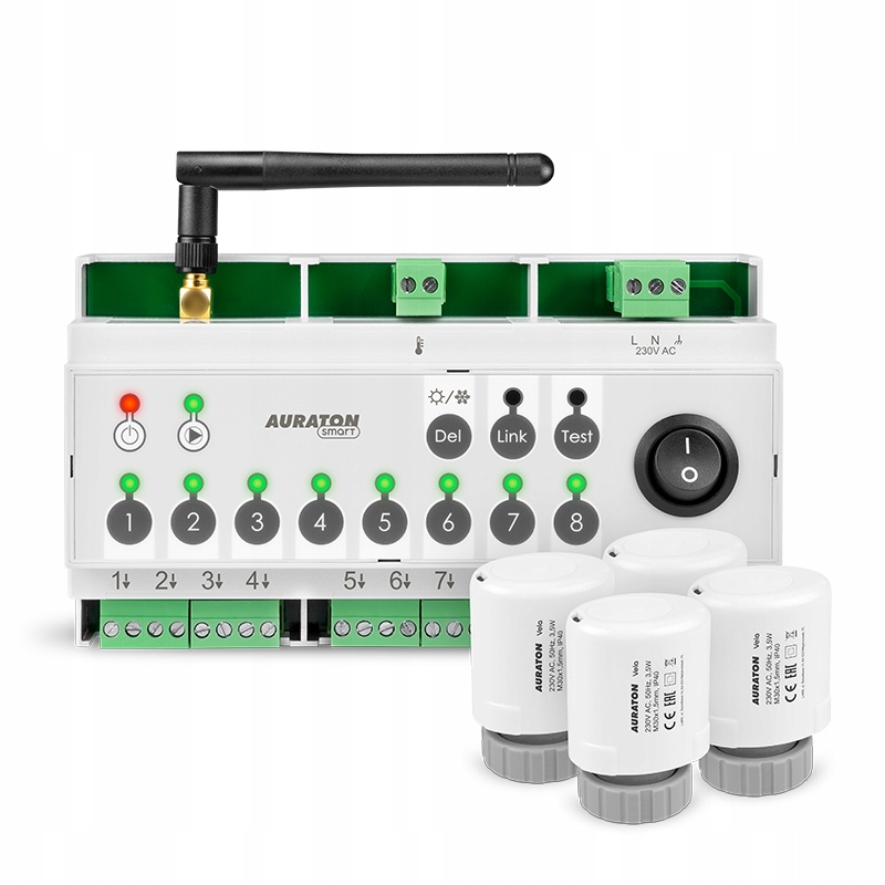 

Multizone Controller Ogrzewanie Podłogowe 669