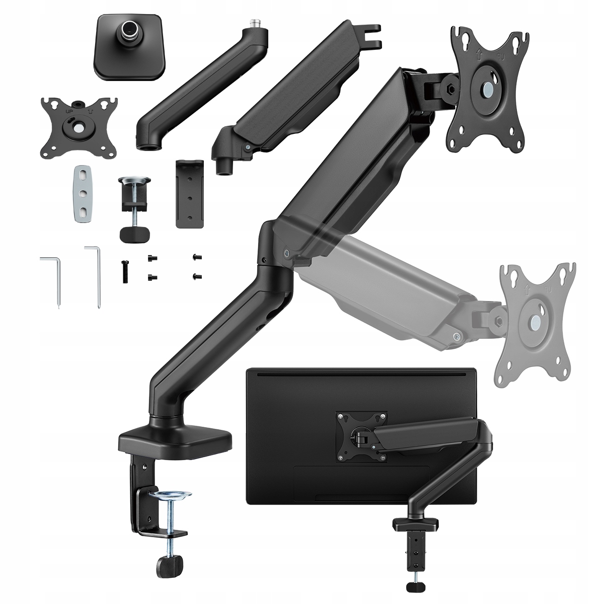 Uchwyt do biurka na monitor IIYama GCB3480WQSU-B1 G-Master Red Eagle łapa