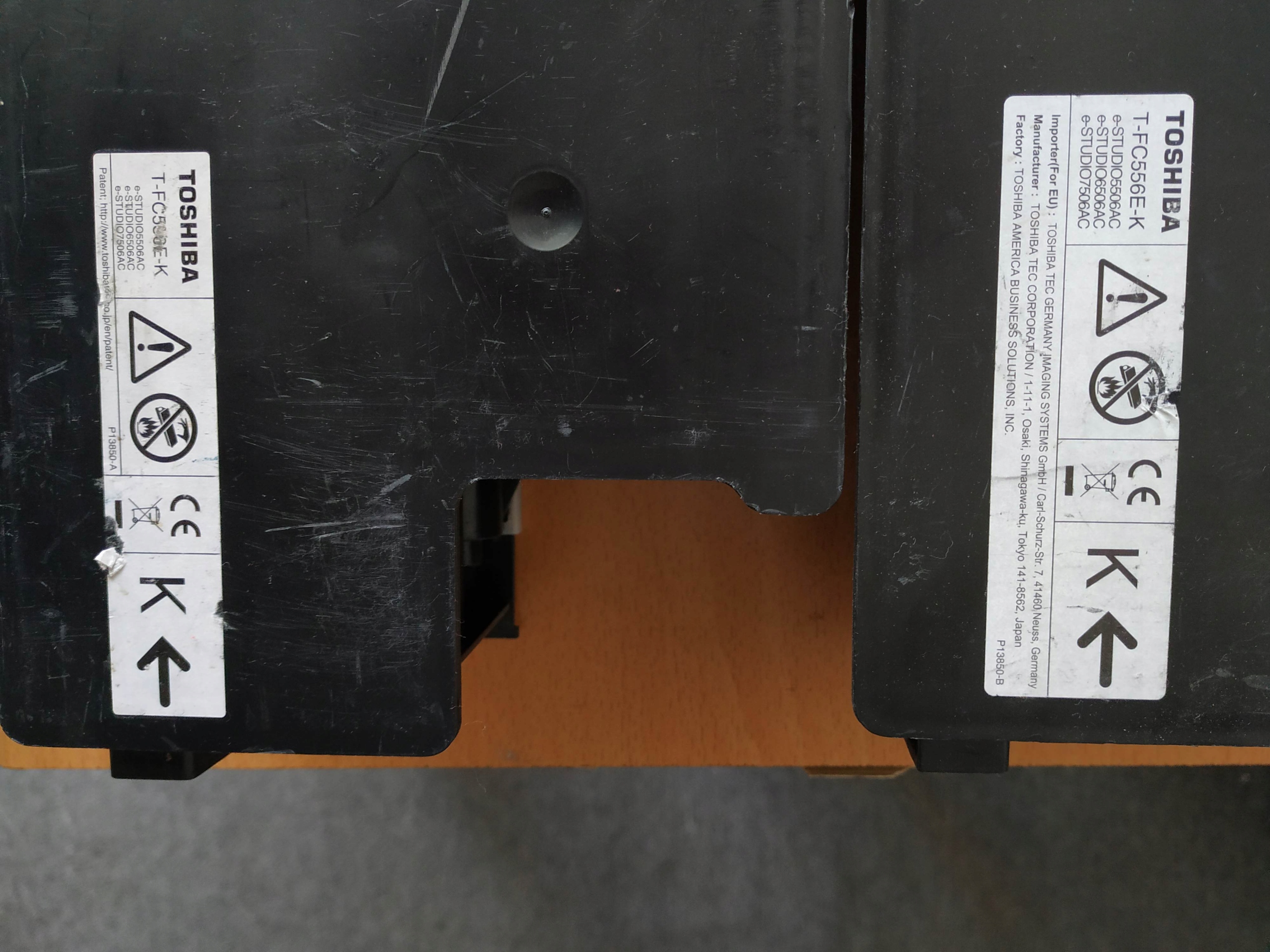 Toshiba originální toner T-FC556EK TFC556 Bk bez krabice