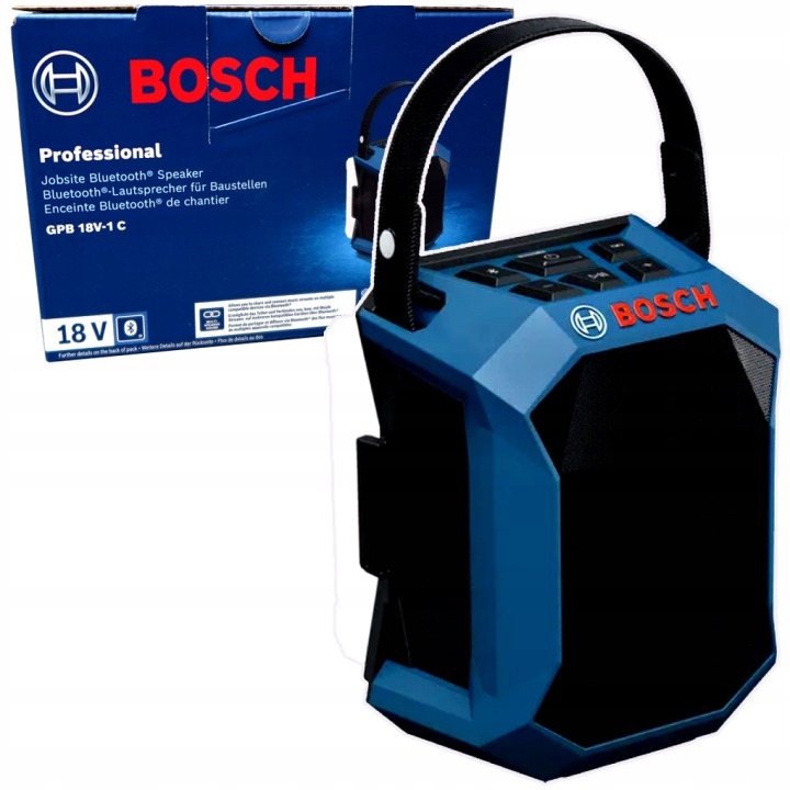 Kompaktní Stavební Reproduktor Na Bluetooth Gpb 18V-1 C 0*AH 6014A7000 Bosch