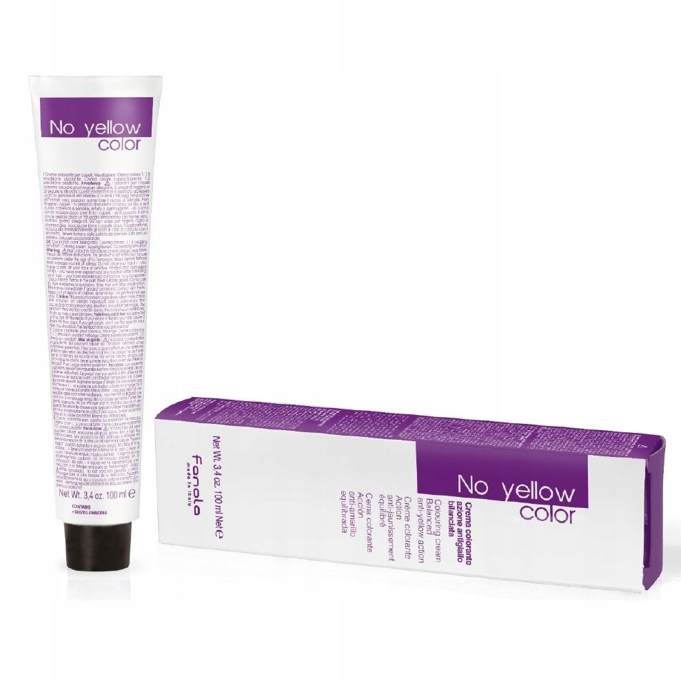 

Fanola No Yellow 100ml Farba do włosów blond 9 Ice