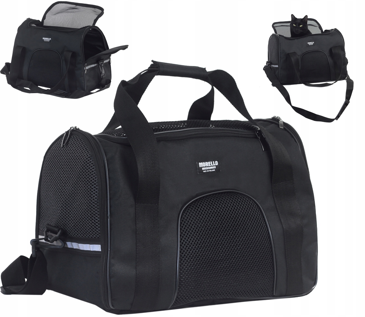 Levně Přepravka pro psa kočku králíka, taška pro zvířata, Polský Morello