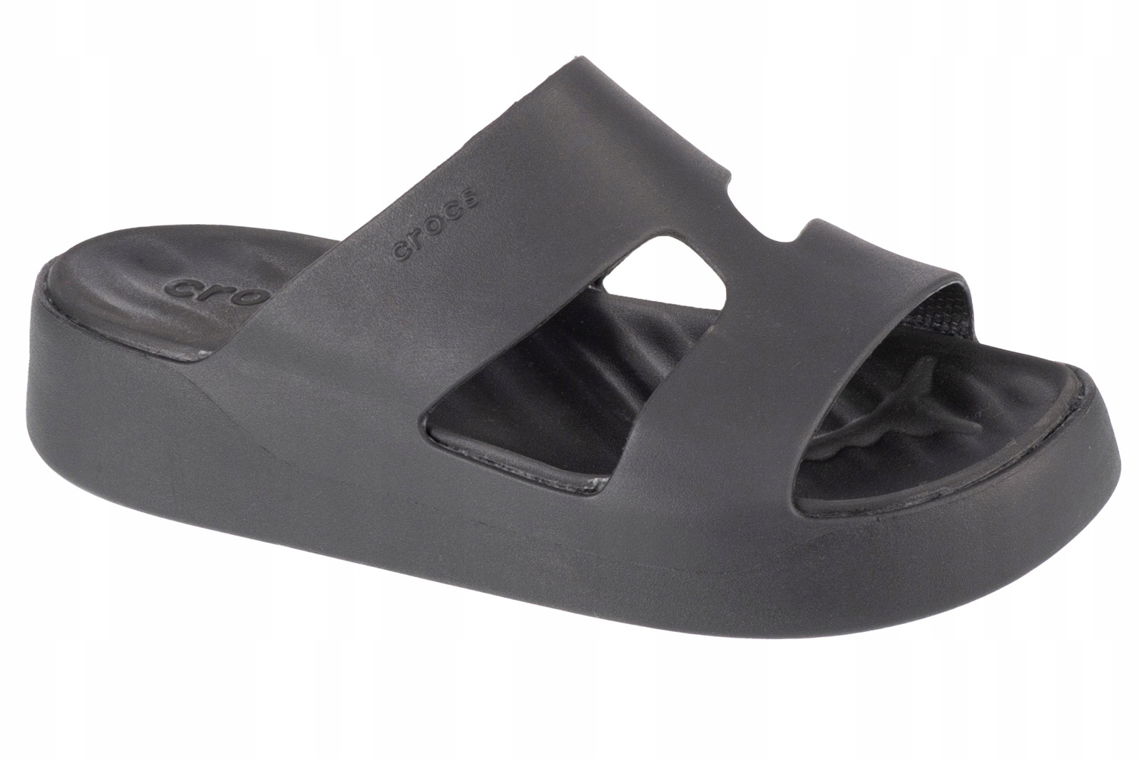 Crocs Gataway Platform H-strap (41/42) Nazouváky Černá