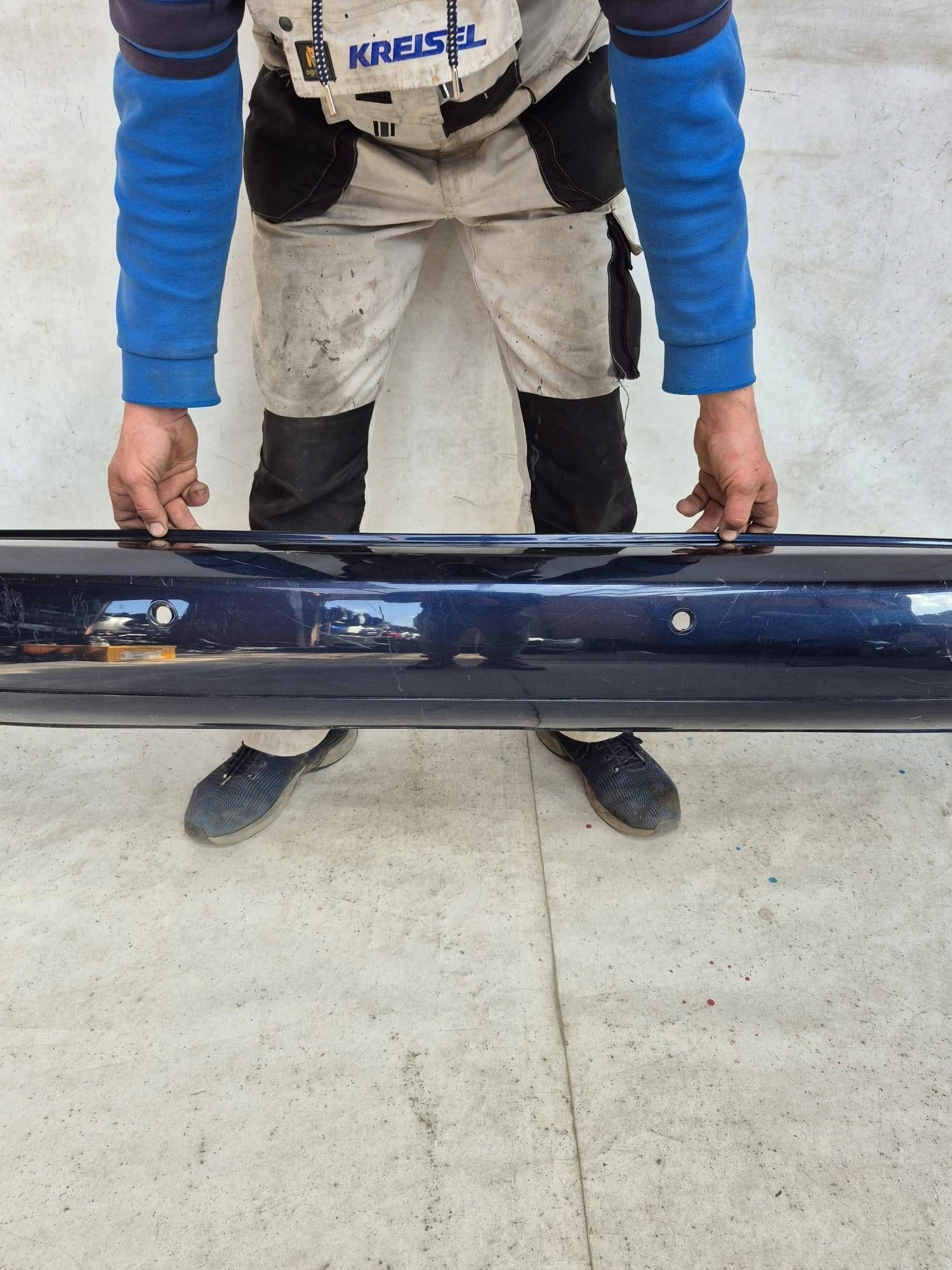 VW CADDY III 3 2K MAXI LIFT 10-15 bumper rear part rear 6XPDC