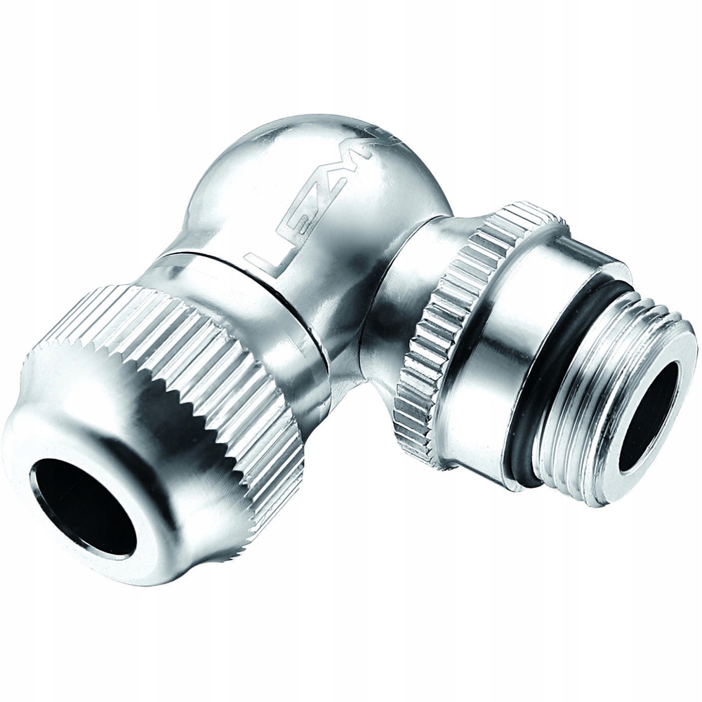 Pompka Lezyne Końcówka Srebrny Slip Chuck Cnc Aluminium