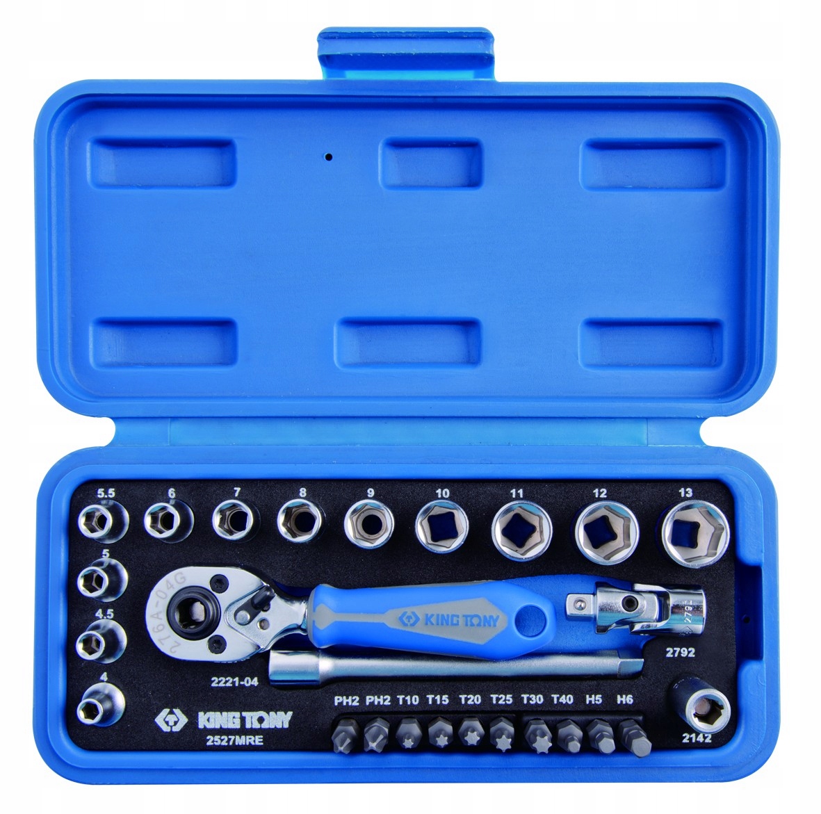 Zestaw narzędzi King Tony 2527MRE 27 elementów