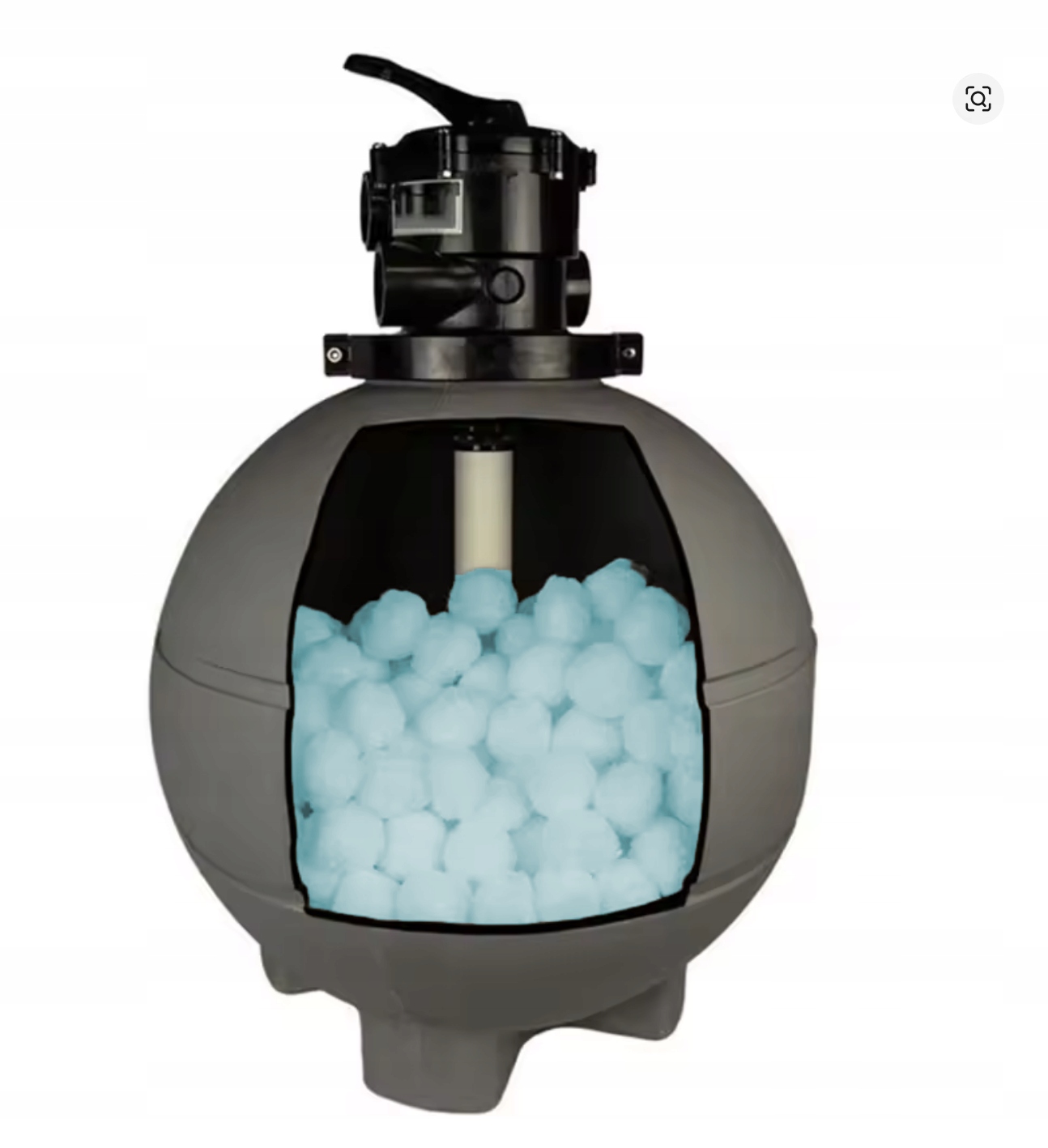 Kulki Filtrujące Pompy Piaskowej Pompa Basen Filtr 700g=25kg Piasku 291026 Stan opakowania oryginalne