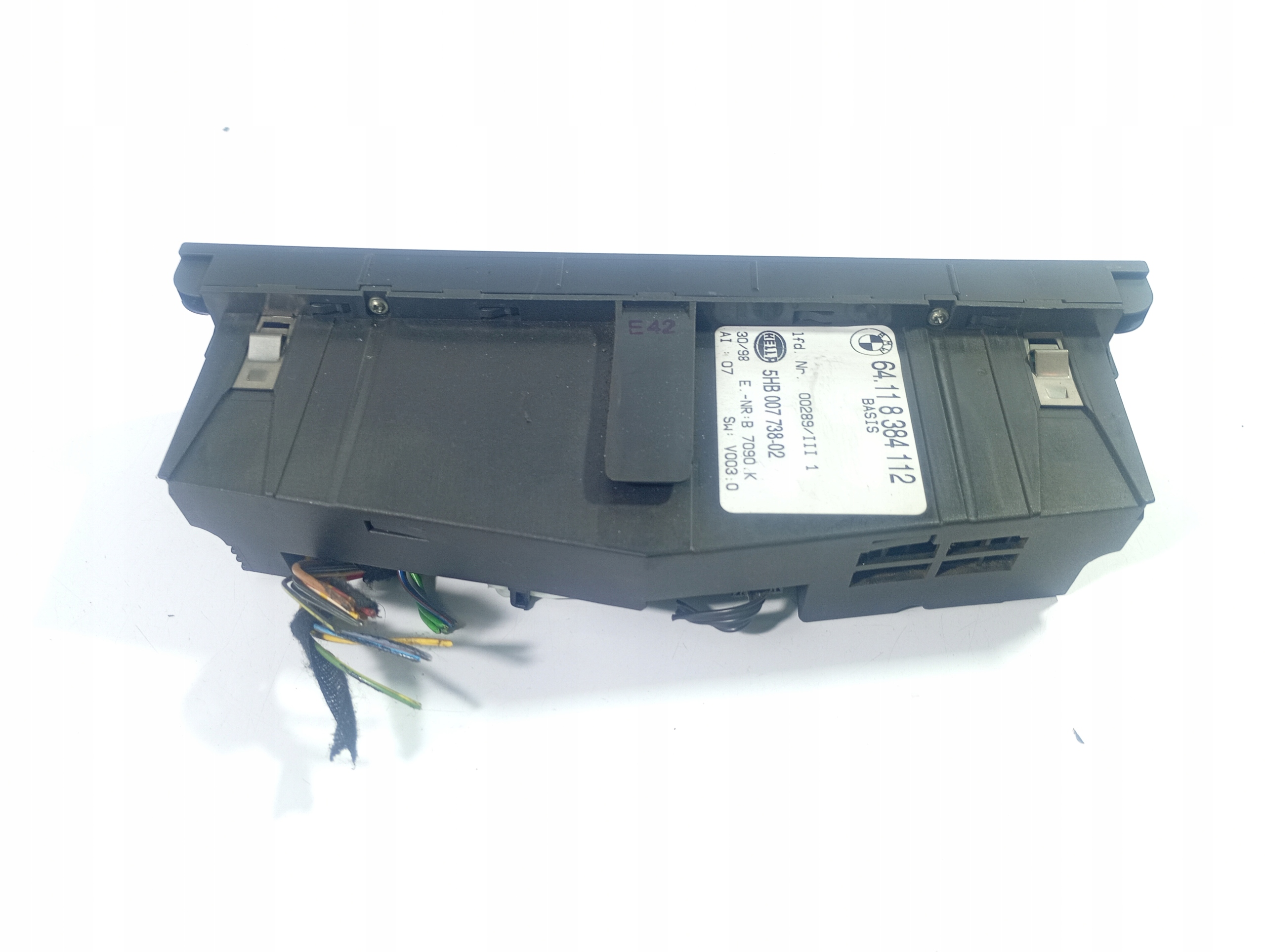 BMW 3 E46 97-01 switch switch PANEL of the air conditioning OE 8384112