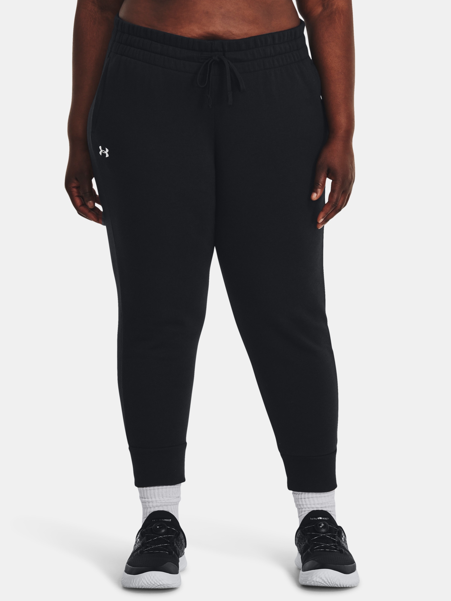 Under Armour Tepláky Ua Rival Fleece Joggersa-BLK