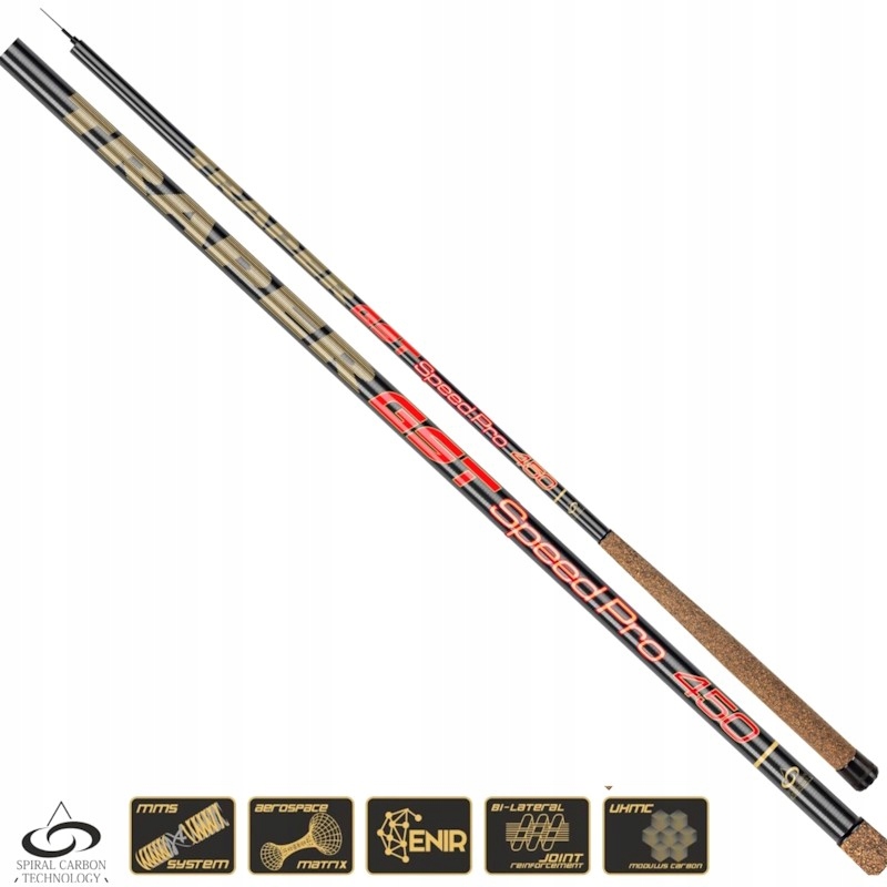 Wędka Teleskopowa Spławikowa Bat Uklejówka Traper Gst Speed Pro 3.00m Lekka