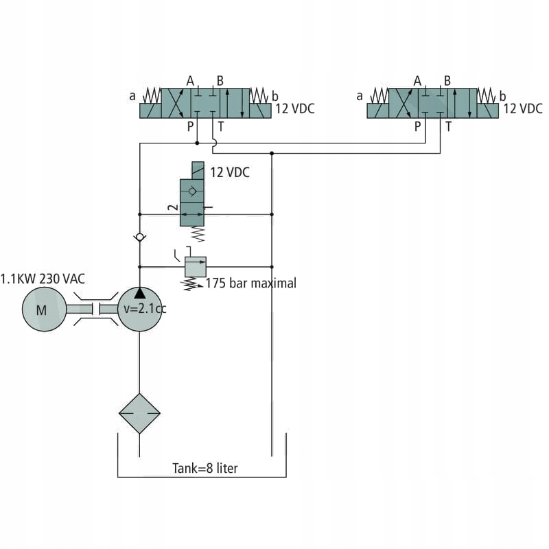 GRANIT Agregat kompaktowy GKA-AC1-1,1kW-2,1cc-C2 Producent części Granit