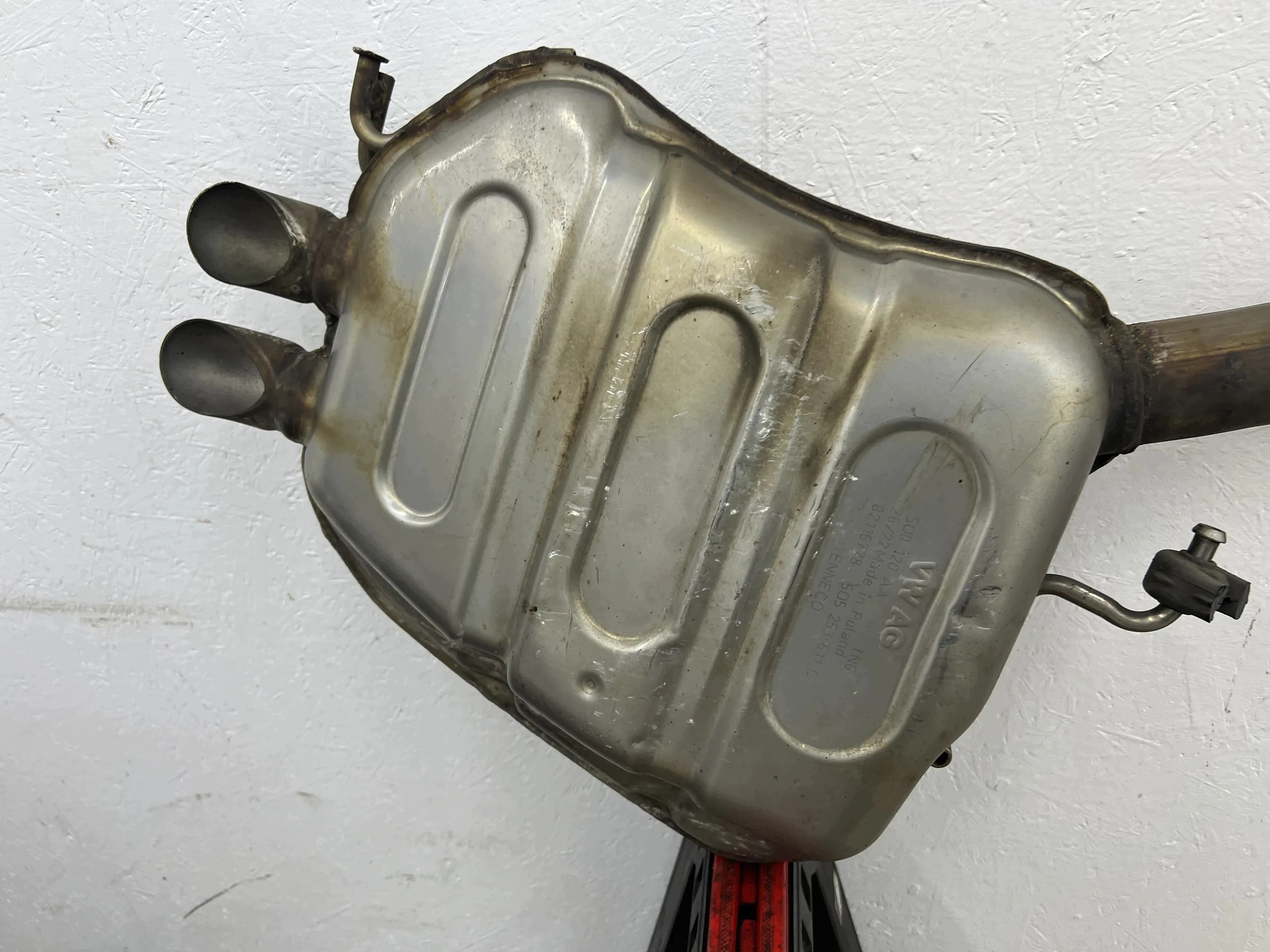 GOLF 8 VIII 2.0 TDI 150KM silencer original 5Q5253611C 5Q0120AA