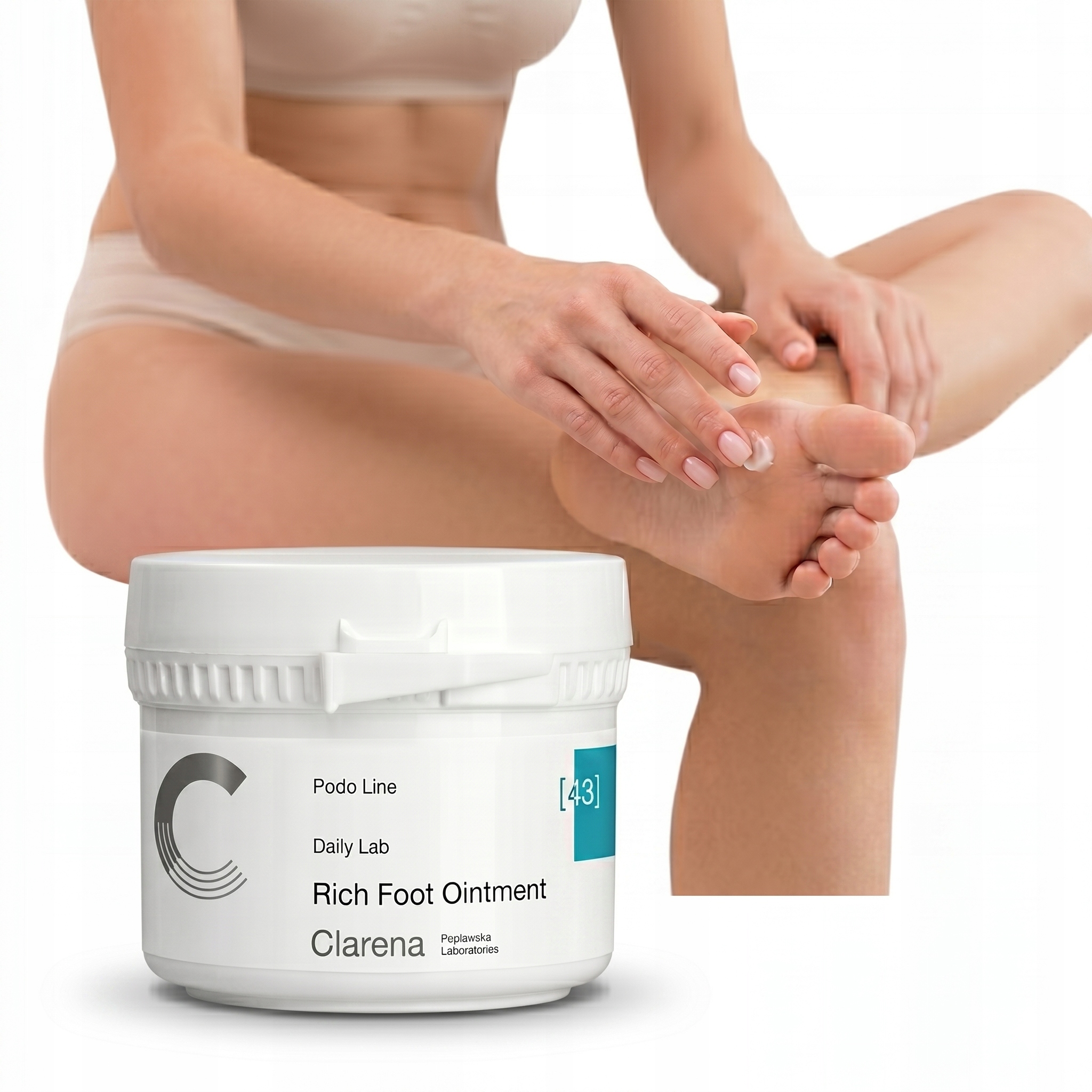 Clarena Rich Foot Ointment mast na nohy na praskliny s vitamínem A a pryskyřicí