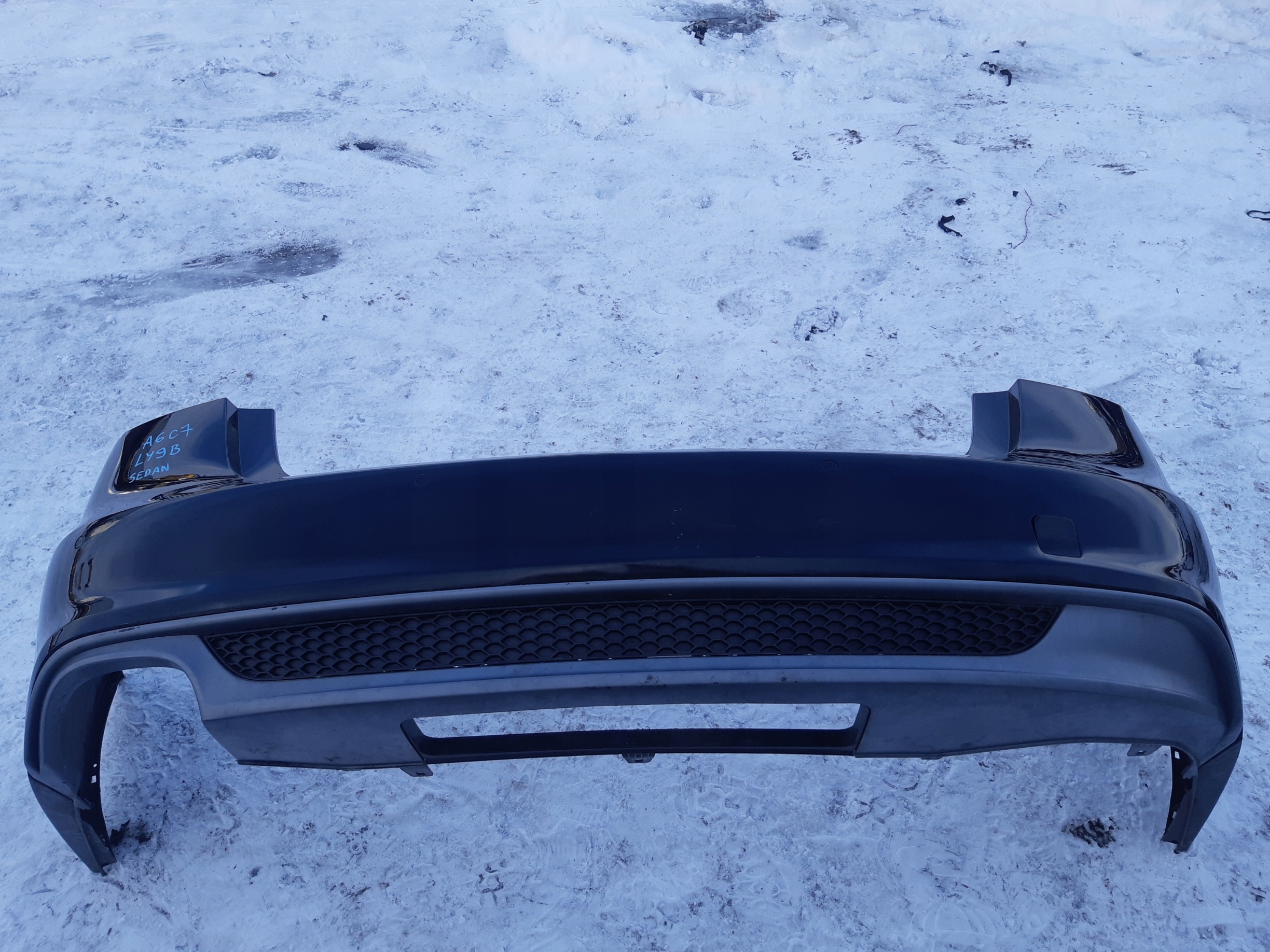 AUDI A6 C7 berlina Paraurti posteriore S LINE spoiler diffusore accessori GANCIO TRAINO