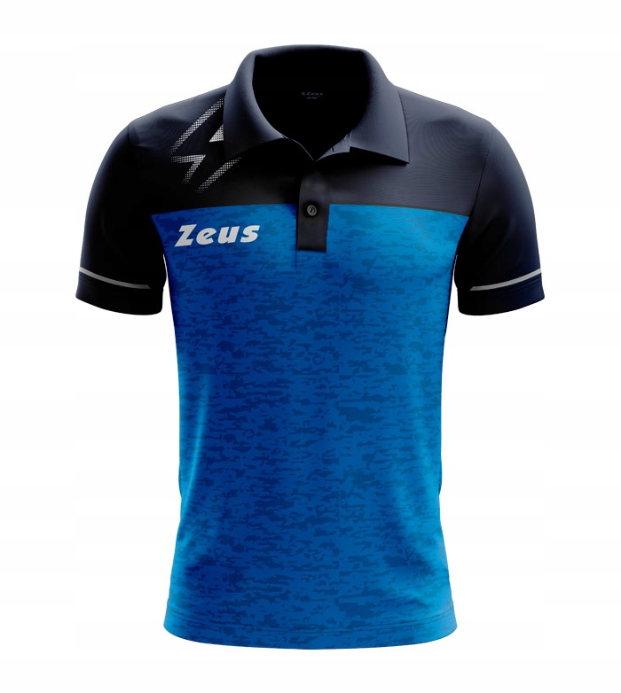 Koszulka Polo Zeus Bikolor Ro/bl r.XL