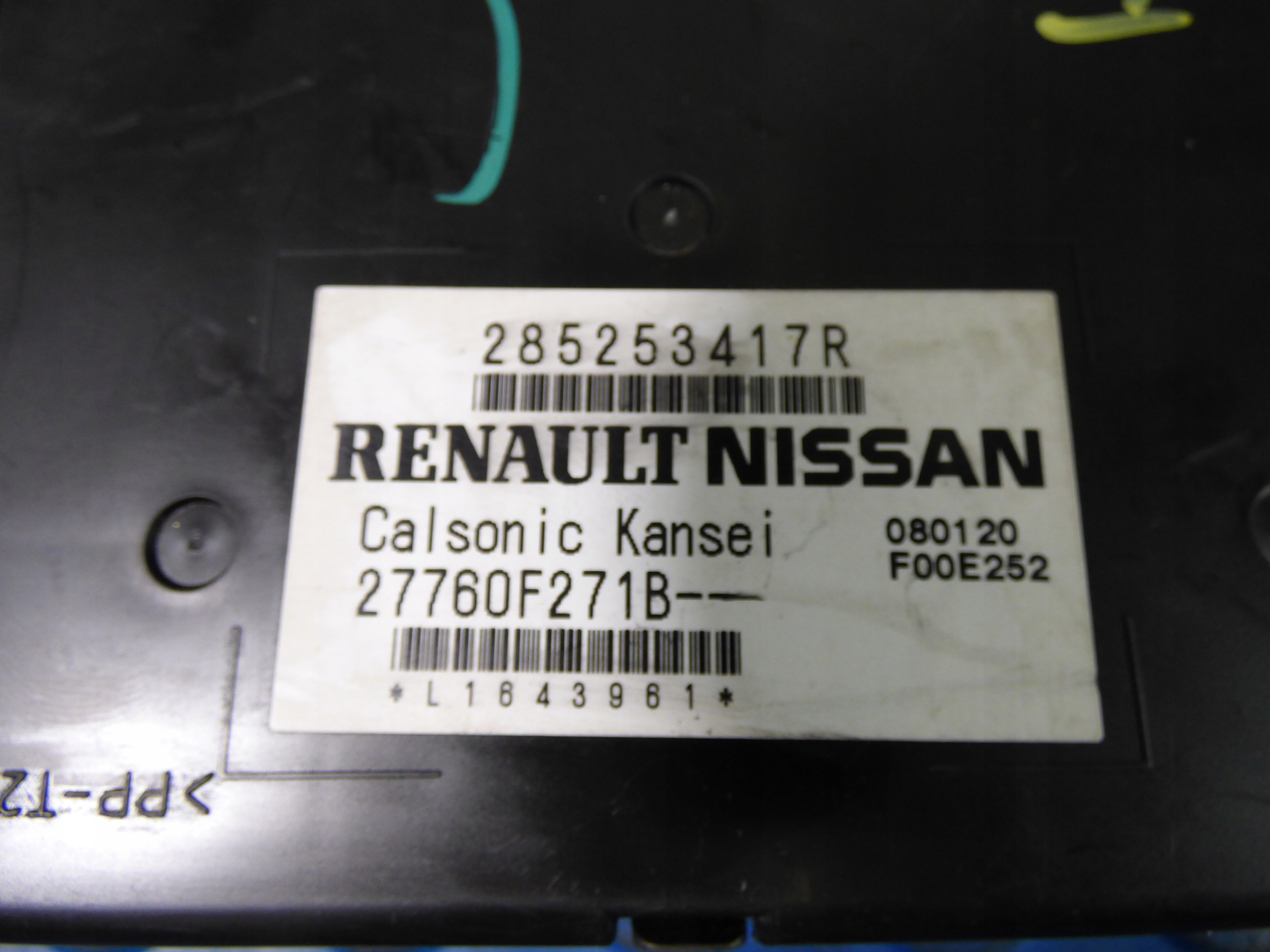 modul klimatizaci 285253417R RENAULT CAPTUR II
