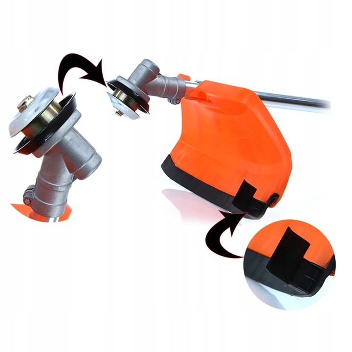 PROFESIONALNA KOSA SPALINOWA PODKASZARKA KOSIARKA ZESTAW OLEJ MEGA MOC Moc silnika spalinowego 6.1 KM