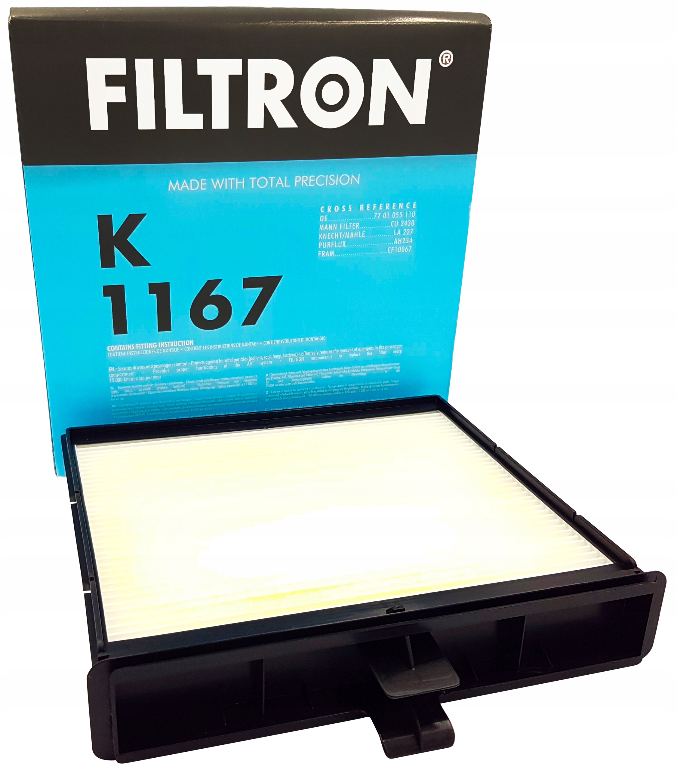 

Filtron Filtr Kabinowy K 1167 Renault Scenic II
