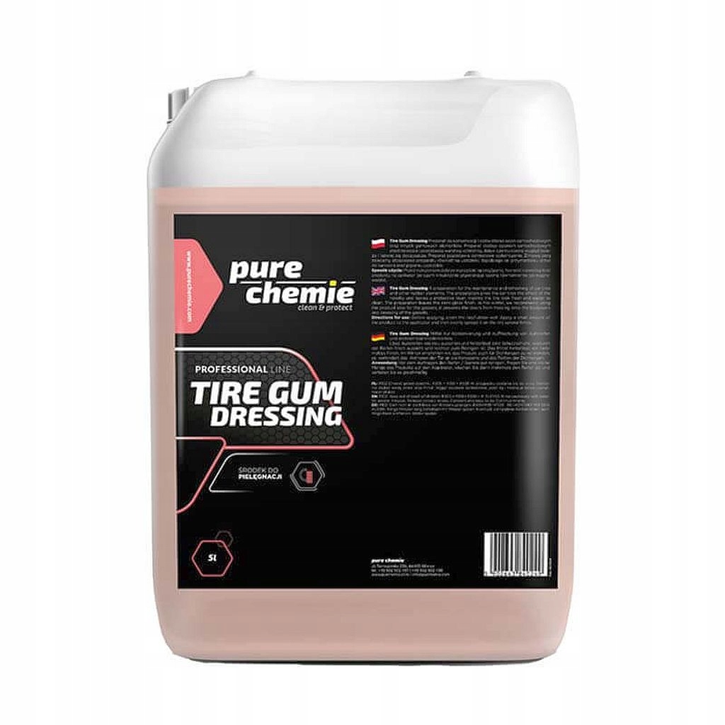 Pure Chemie Tire Gum Dressing 5000 ml Černidlo kondicionér na pneumatiky