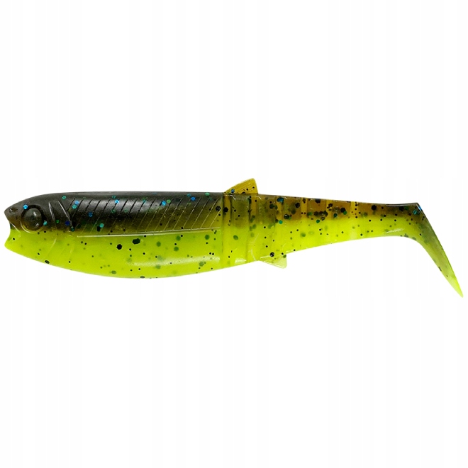 Savage Gear Cannibal Shad 15 cm 33g Chartreuse Pumpkin guma na szczupaka