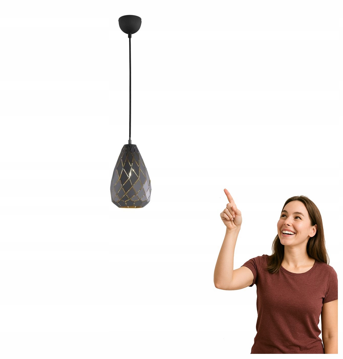Závesná lampa Onyx 301300142 Trio