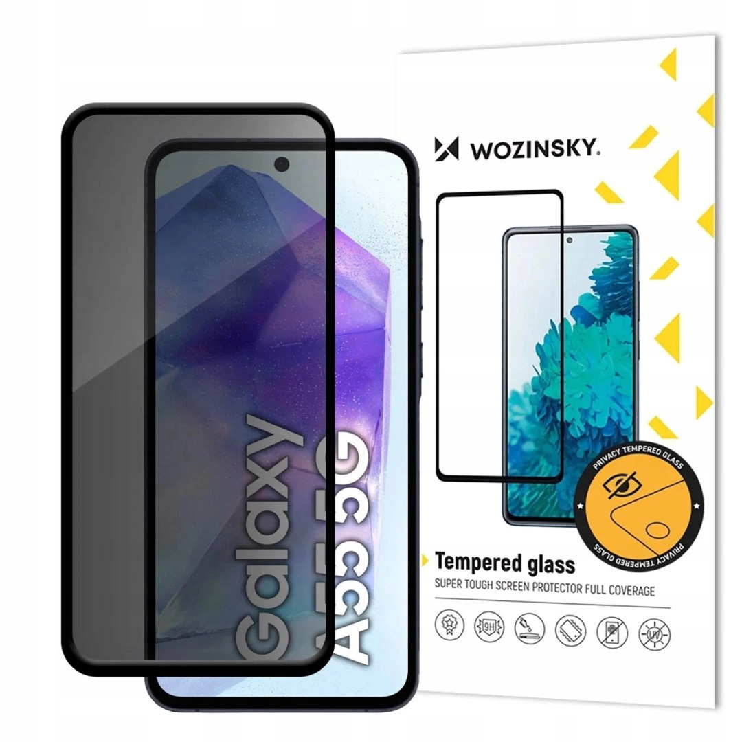 Szkło prywatyzujące Wozinsky Privacy Glass na Samsung Galaxy S25 Edge