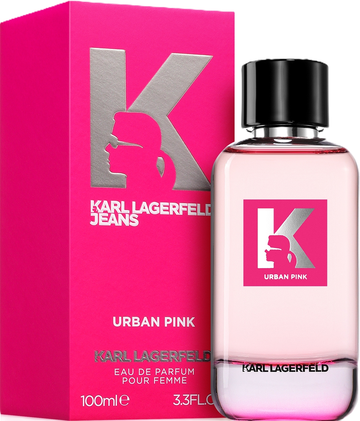 Karl Lagerfeld Jeans Urban Pink Pour Femme parfémovaná voda 100 ml