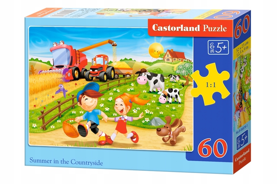 

Puzzle 60 Wieś Farma