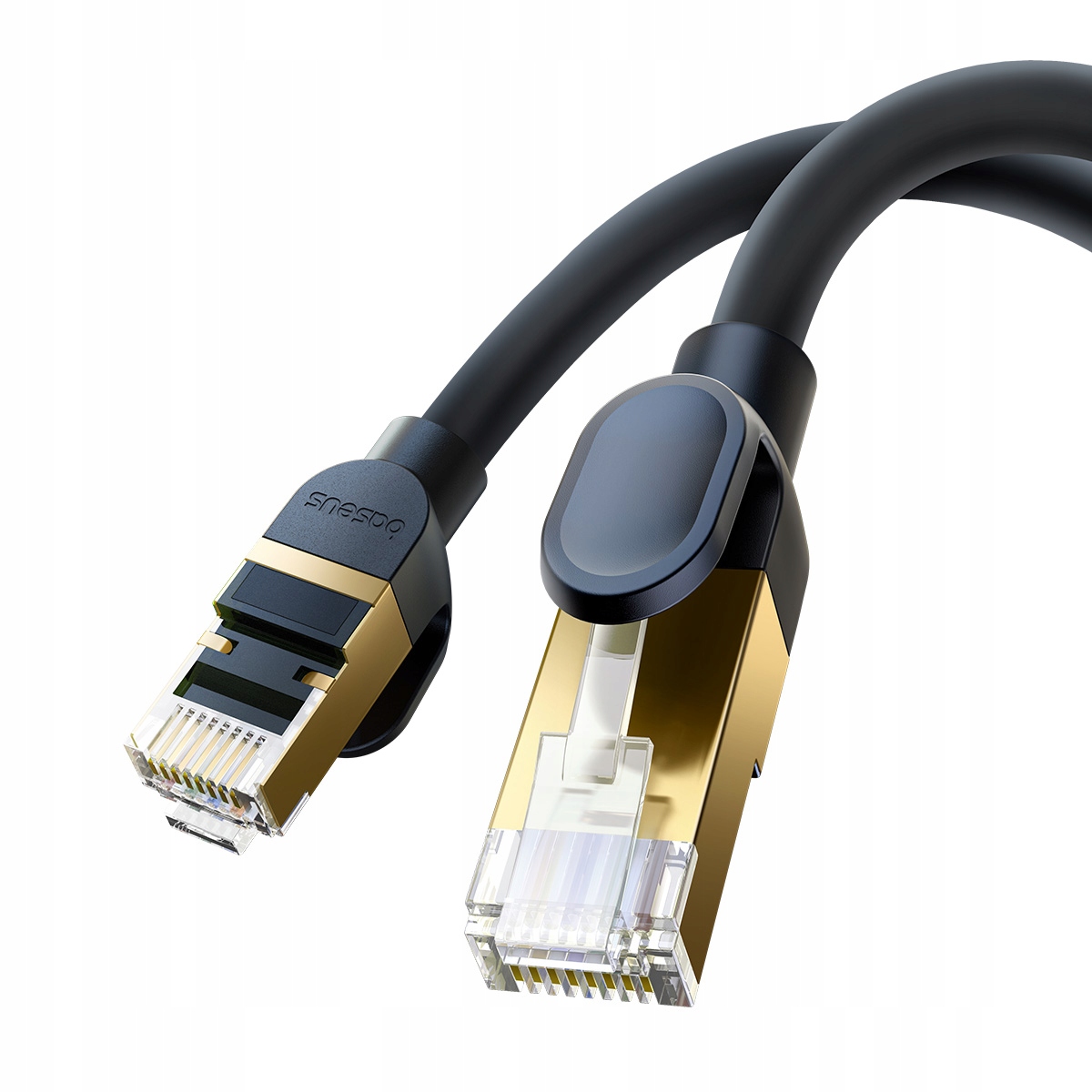 BASEUS KABEL SIECIOWY RJ45 LAN PRZEWÓD INTERNETOWY ETHERNET CAT8 40Gb/s 1m Stan opakowania oryginalne