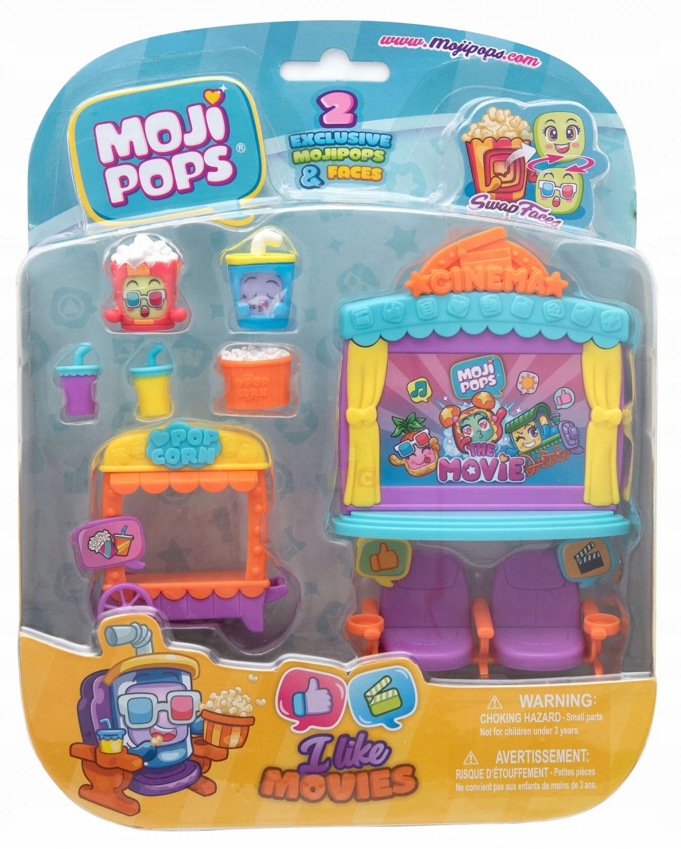 MOJI POPS I LIKE MOVIES ZESTAW Z FIGURKAMI Marka Magicbox