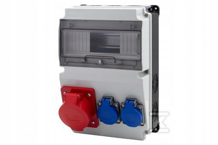 Rozdz.stac.lago 10M 16/5 2X230V Cz/bi.