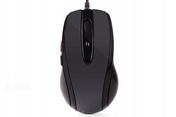 Mysz A4 Tech A4TMYS44125 (optyczna; 1600 Dpi; kolor czarny)