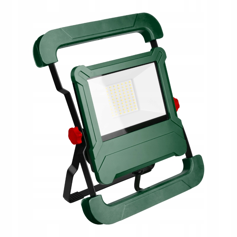 Led zářič 50W s kabelem, zelený, nastavitelný, IP54 4500lm Dpm
