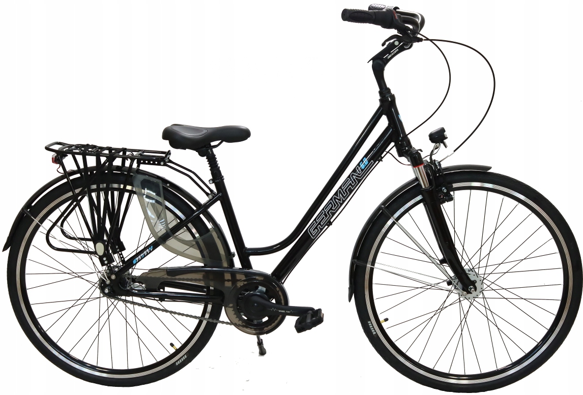 Aluminiowy Rower Męski Damski 28 Miejski 7BIEGÓW W Piaście Prądnica Premium