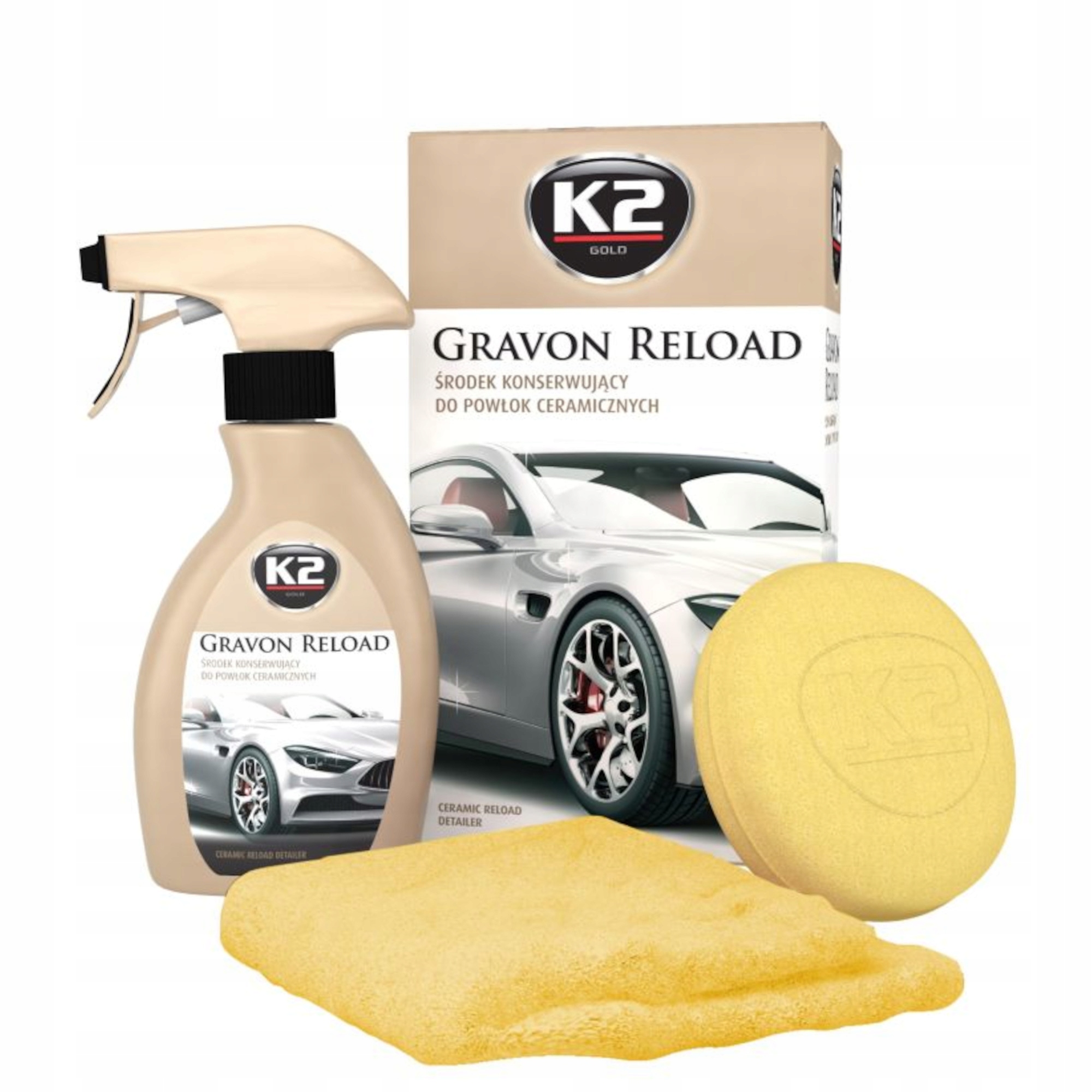 K2 Gravon Reload 250ml Konserwacja Ochrona Powłoki Ceramicznej