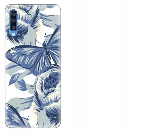 

Etui pokrowiec Samsung Galaxy A70 Floral kwiaty mo
