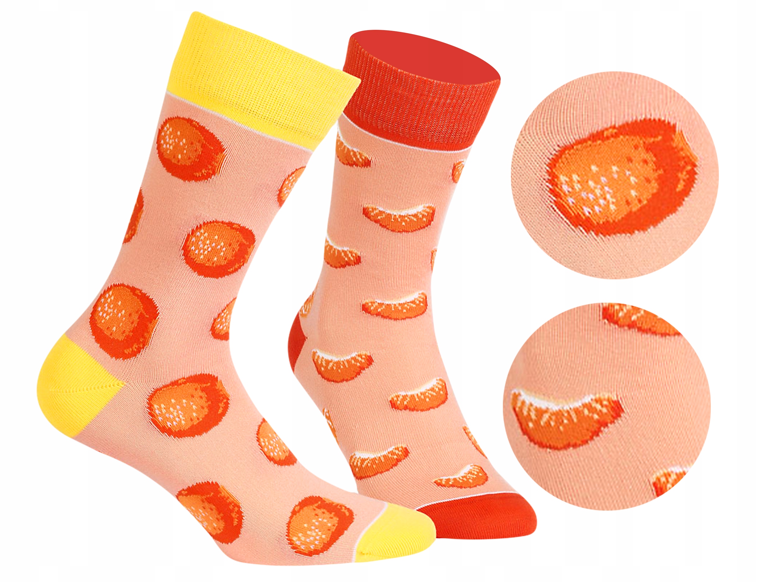 

Wola Funky, skarpety wzorowane Pomarańcze 39-42