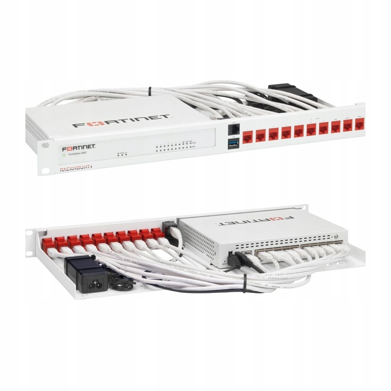 Zestaw RM-FR-T14 FortiRack do montażu FortiGate 40F
