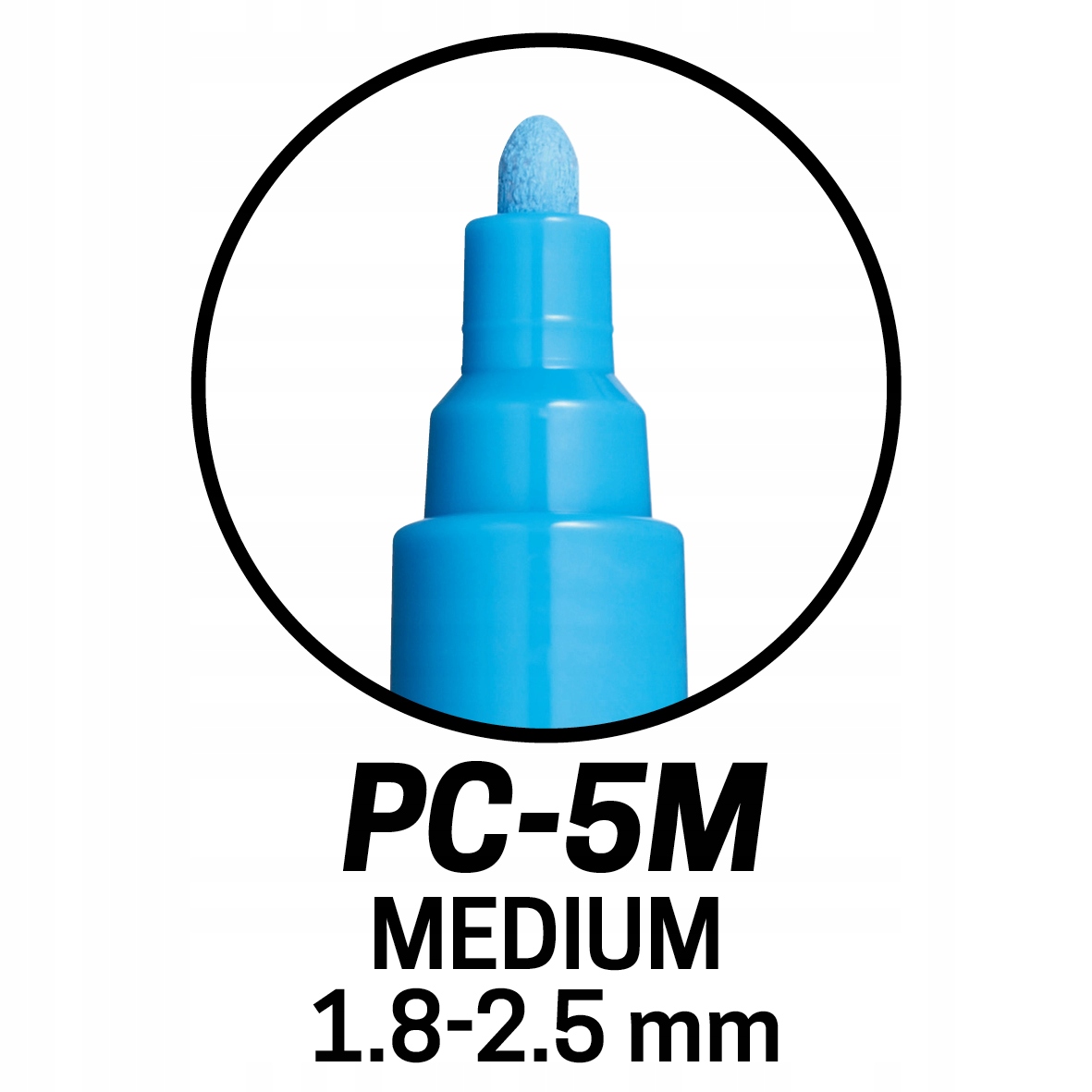 PC-5M BIAŁY MARKER POSCA UNI Kod producenta UNPC5M/DBI
