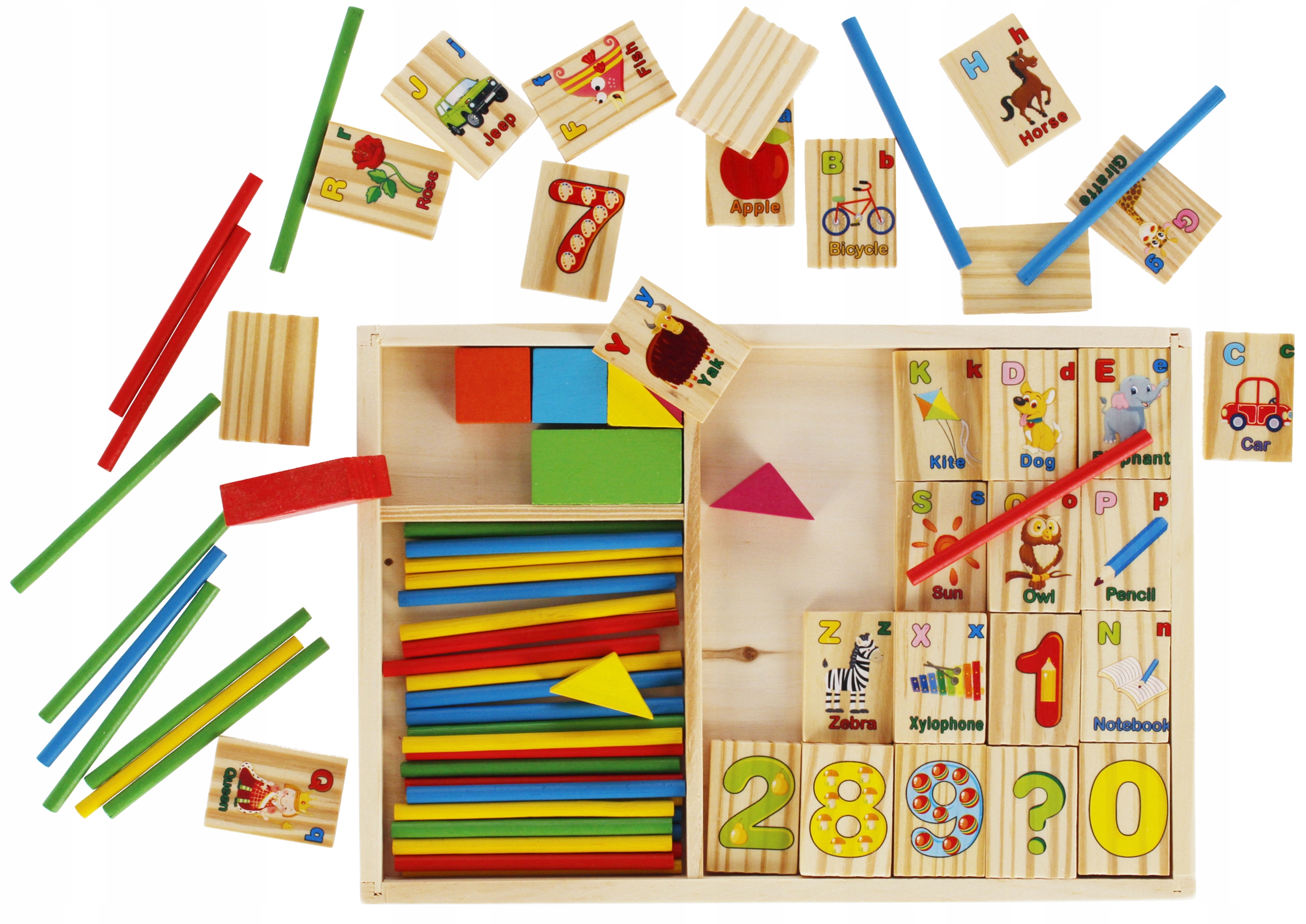 LICZMANY DREWNIANE Marka Mega Creative